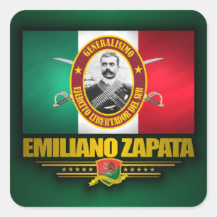 Zapata Square Sticker
