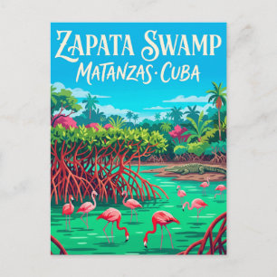 Zapata Swamp Cuba Postcard