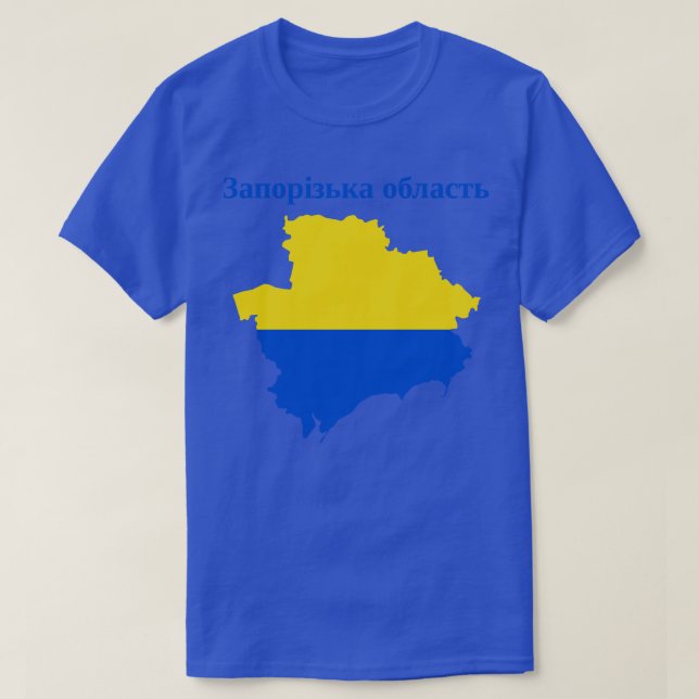 Zaporizhzhia Oblast Ukraine T-Shirt (Design Front)
