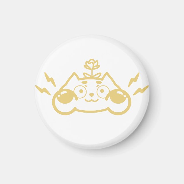 Zappy Chip the Cute Chipmunk Magnet (Front)