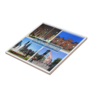 zAR005 BUENOS AIRES, Mosaic, Argentina, Tile