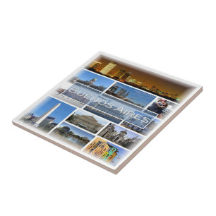 zAR006 BUENOS AIRES, Mosaic, Argentina, Tile