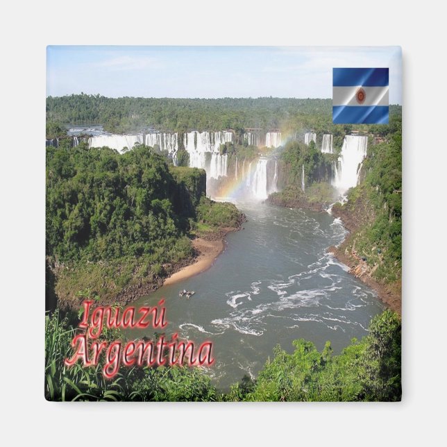 zAR009 IGUAZU WATERFALLS N.P. Argentina, Fridge Magnet (Front)