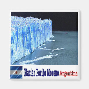 zAR011 PERITO MORENO GLACIER, Santa Cruz, Fridge Magnet