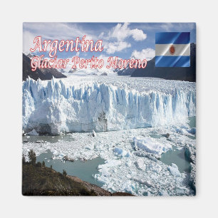 zAR015 PERITO MORENO GLACIER, Santa Cruz, Fridge Magnet