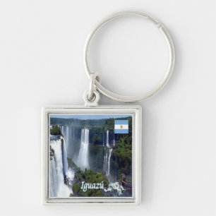 zAR029 IGUAZU FALLS, Argentina, America, Key Ring