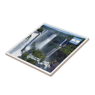 zAR029 IGUAZU FALLS, Argentina, America, Tile