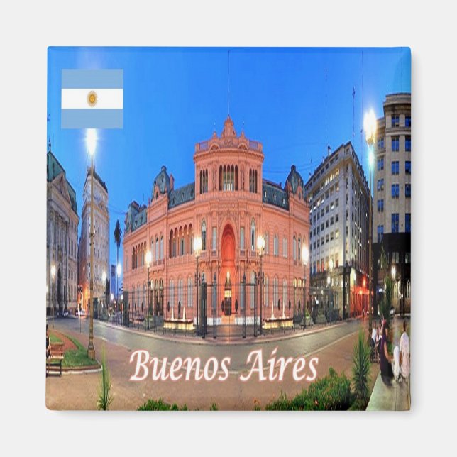 zAR036 BUENOS AIRES,Casa Rosada, Argentina, Fridge Magnet (Front)