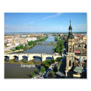 Zaragoza, Aragon, Spain Photo Print