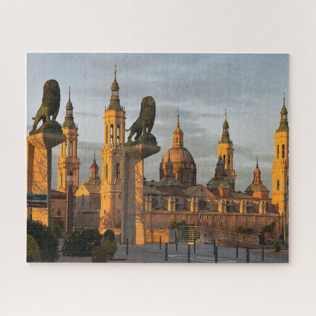 Zaragoza Basilica Jigsaw Puzzle (Horizontal)