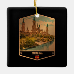 Zaragoza Ceramic Ornament