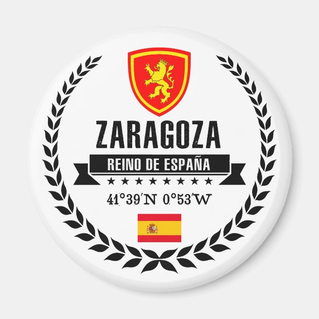 Zaragoza Magnet (Front)