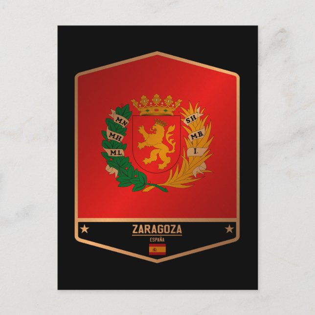 Zaragoza Postcard (Front)