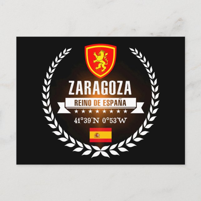 Zaragoza Postcard (Front)