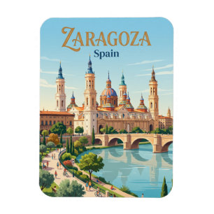 Zaragoza, Spain Magnet