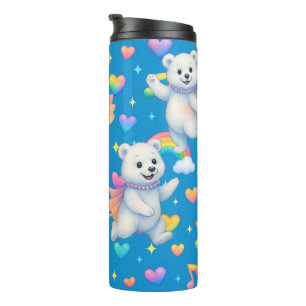 Zarah the Dancing Polar Bear Custom Party Cups