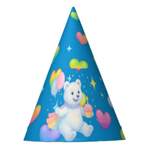 Zarah the Dancing Polar Bear, Paper Party Hats