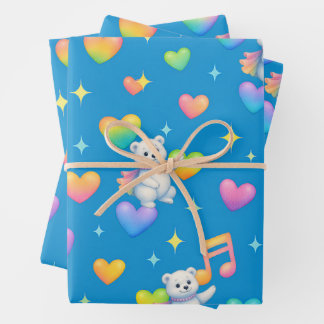 Zarah the Dancing Polar Bear | Wrapping Paper