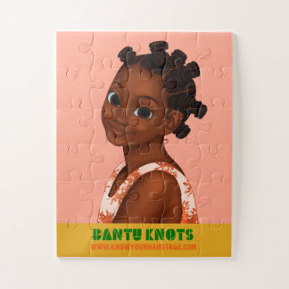 Zara's Wash Day- Bantu Knots Puzzle 11X14 30pc