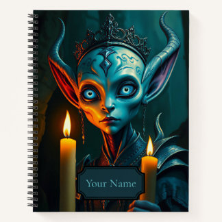 Zarathos the Flame-Ritualist - Dark Fantasy Notebook