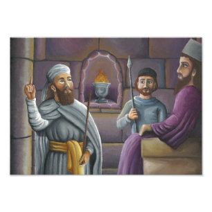 Zarathustra at the Court of King Vishtaspa Photo Print