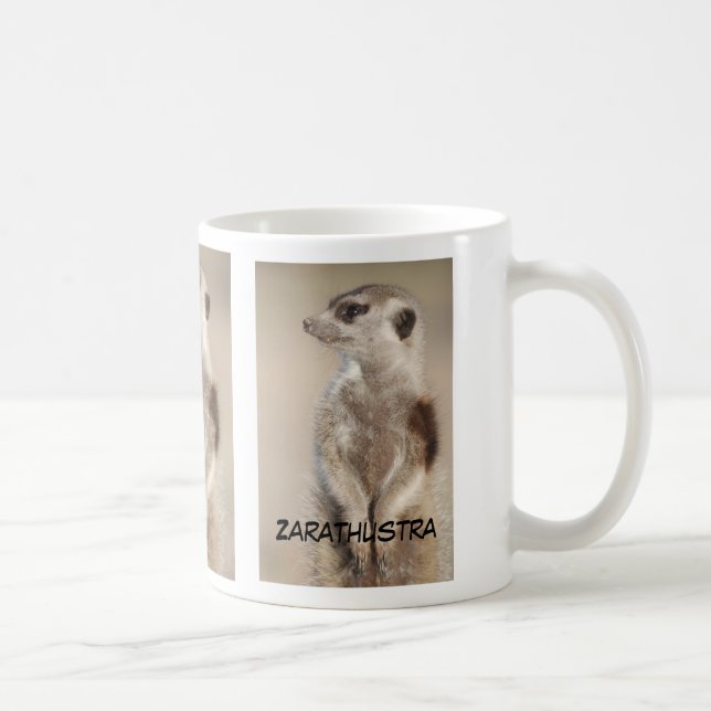 Zarathustra meerkat Mug (Right)