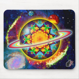 Zargon Orbz Kaleid Mouse Pad