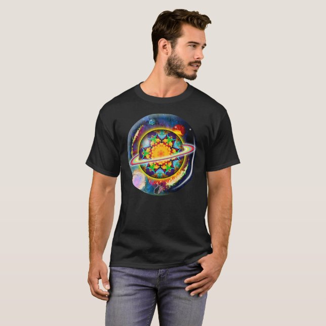 Zargon Orbz Kaleid T-Shirt (Front Full)
