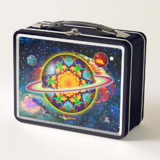 Zargon Orbz Metal Lunchbox