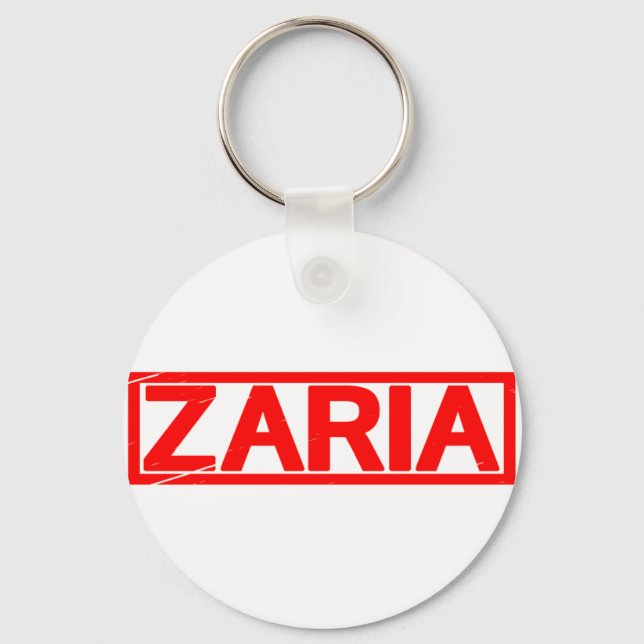 Zaria Stamp Key Ring (Front)