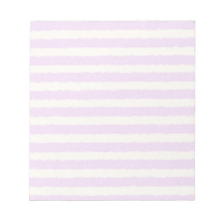 Zarte Pastell Lila Aquarell Strip Scrapbook Notepad