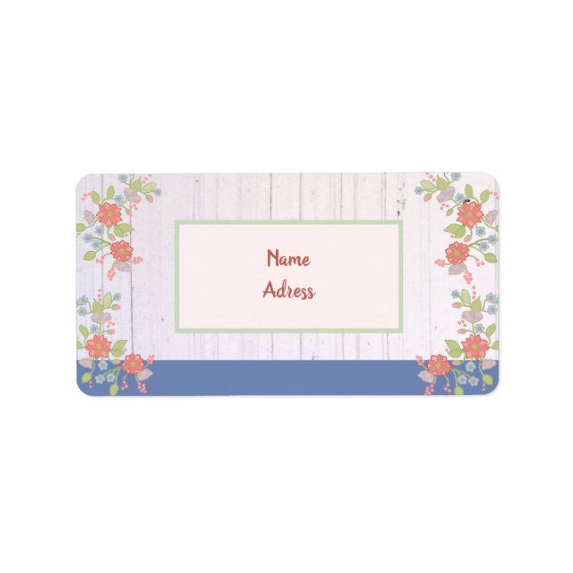 Zarte Ranken  Label (Front)