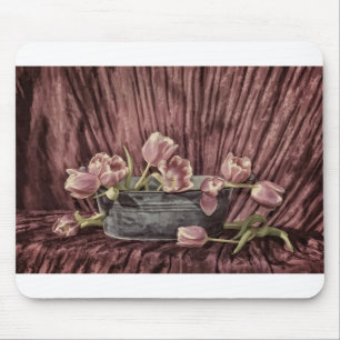 Zarte Tulpen Mouse Mat