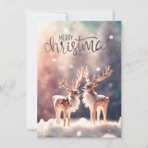  "Zarte Winterfreunde" – Exklusives Design Holiday Card