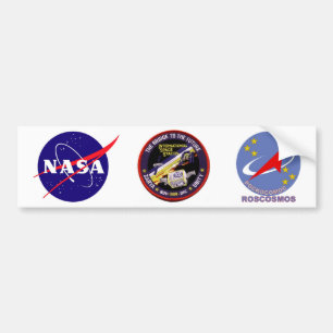 Zarya-Unity Modules of the ISS Bumper Sticker