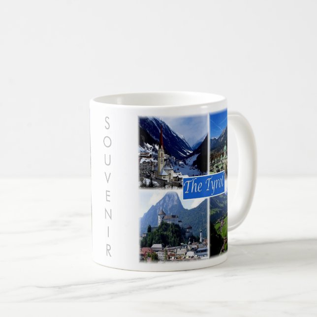 zAT007 THE AUSTRIAN TYROL, Austria, Coffee Mug (Front Right)