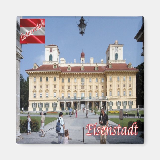 zAT020 EISENSTADT Austria, Fridge Magnet (Front)
