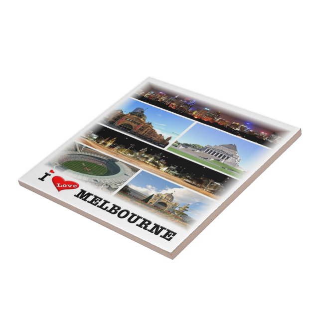 zAU016 MELBOURNE, Australia, Oceania, Tile (Side)