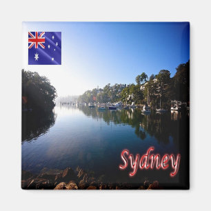 zAU021 SYDNEY,  Bay, Australia, Oceania, Fridge Magnet