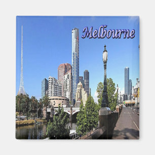 zAU047 MELBOURNE, Australia, Oceania, Fridge Magnet