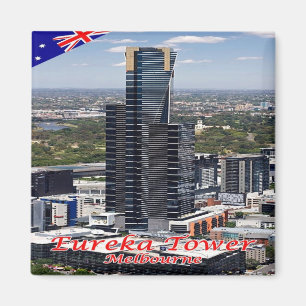 zAU055 MELBOURNE, EUREKA TOWER, Australia, Fridge Magnet