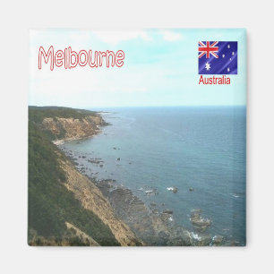 zAU067 MELBOURNE, Australia, Oceania, Fridge Magnet
