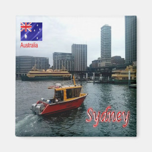 zAU068 MELBOURNE, Australia, Oceania, Fridge Magnet