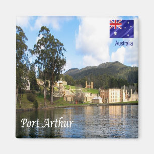 zAU088 PORT ARTHUR,  Australia, Oceania, Fridge Magnet