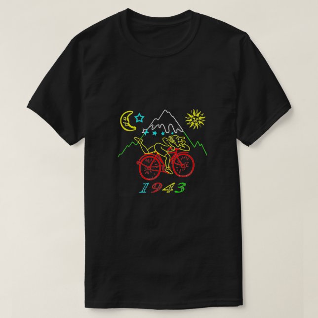 Zauberwald Acid Hofmann Bicycle 1 T-Shirt (Design Front)