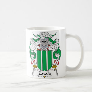 Zavala Family Crest Coffee Mug