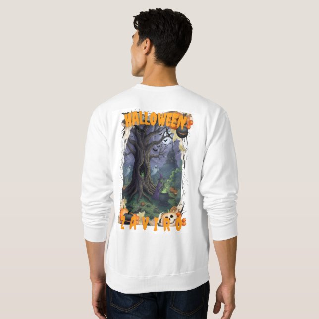 ZAVIRO – The Witch's Night Sweatshirt (Back Full)