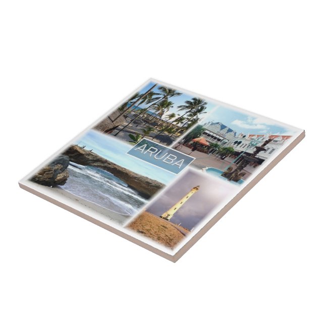 zAW003  ARUBA, Mosaic, America, Tile (Side)