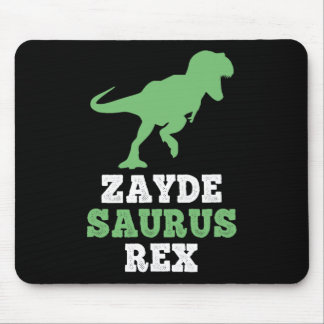 Zayde-saurus Rex Dino Dinosaur Funny Cool Zaydesau Mouse Mat
