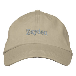 "Zayden" Mens Name Embroidered, Embroidered Hat